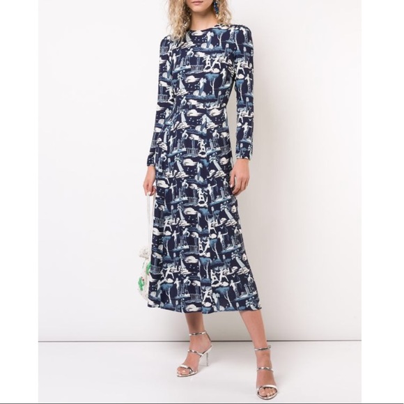 floral vanessa dress reformation